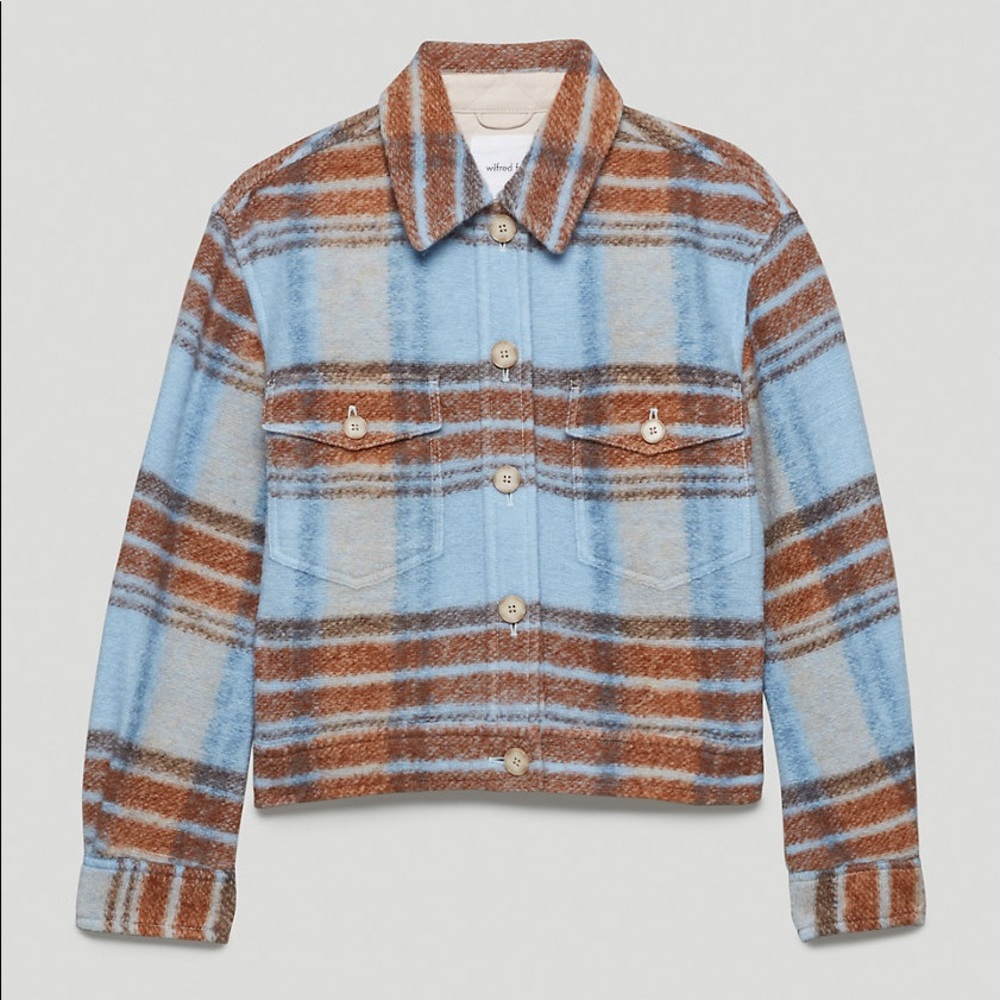 NWT Ganna Cropped Shirt Jacket